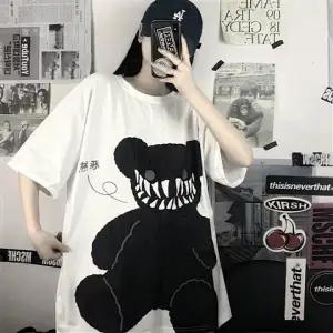 Japanese Harajuku Bear Loose Oversized T-Shirt