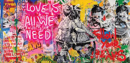 LOVE IS ALL WE NEED Canvas