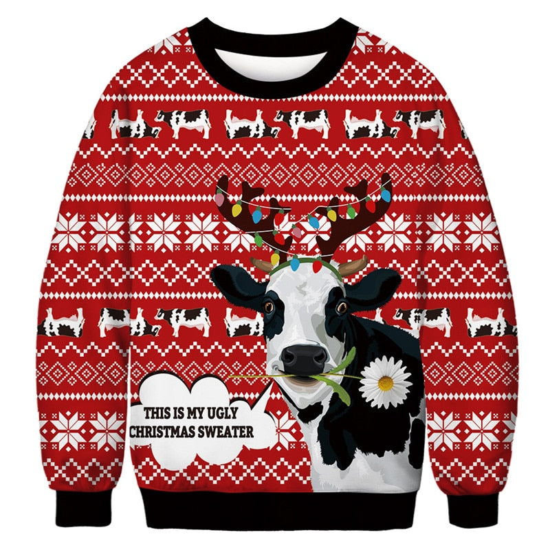 Ugly Christmas Funny Holiday Sweater