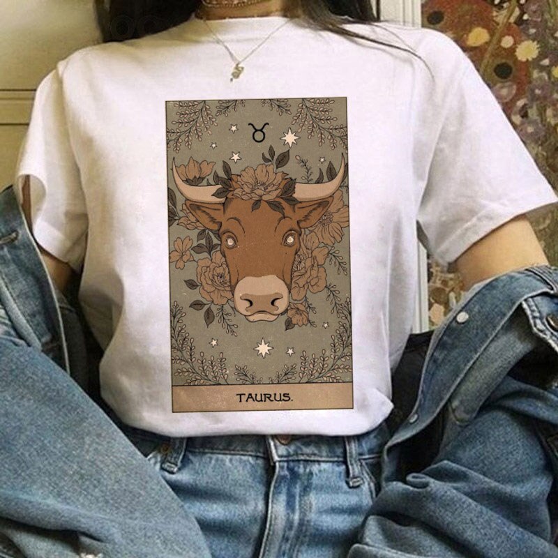 Cat Tarot Card White T-Shirt