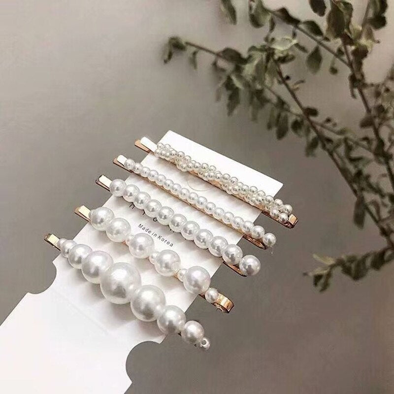 Pearl Hairpins