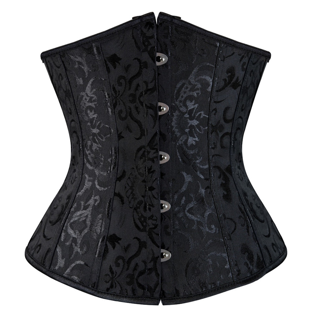 Underbust Lace-up Steampunk Corset