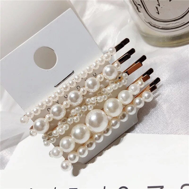 Pearl Hairpins