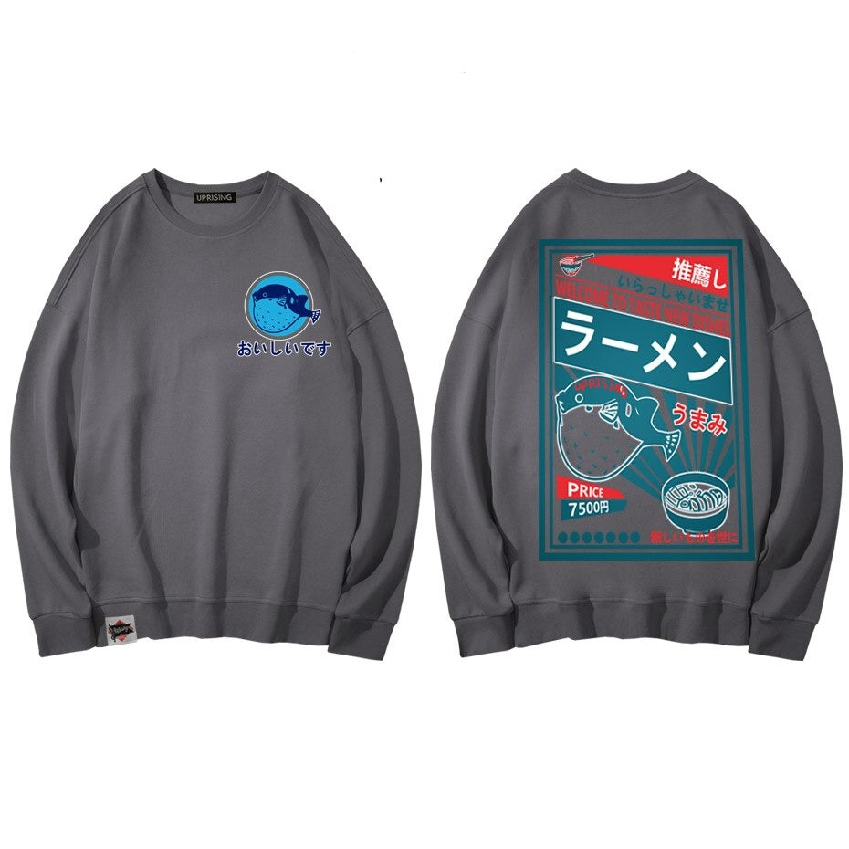 Noodle Dish Japanese Harajuku Sweatshirts