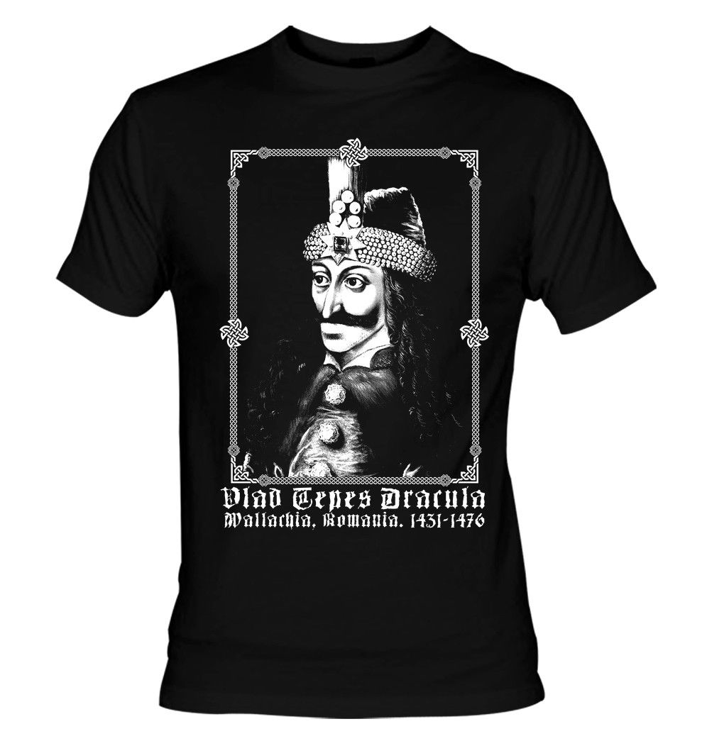 Dracula Weird Vlad Tepes 1431-1476 Cotton T-Shirt