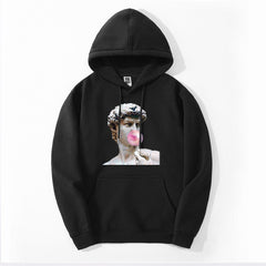 David Michelangelo Statue Vaporwave Hoodie