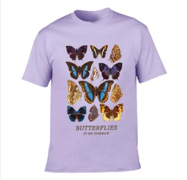 Different Color Butterfly T-Shirt