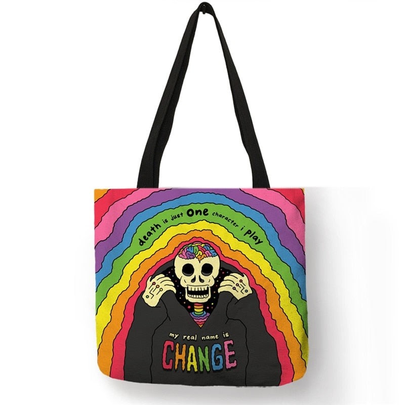 Halloween Series Large Capacity Eco Reusable Shopping Bag