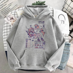 Girl Kawaii Dog Hoodie