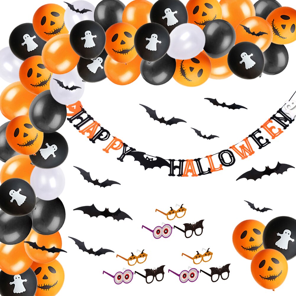 Halloween Party Decoration Banner Pumpkin