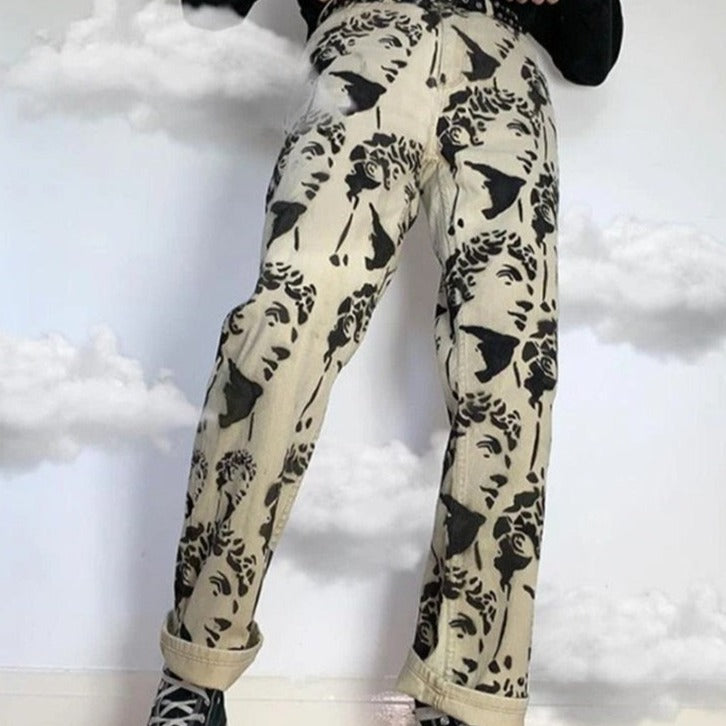 Statue Printed Pants