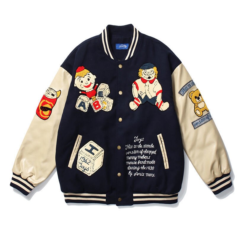 Retro Toys Loose Baseball Jacket