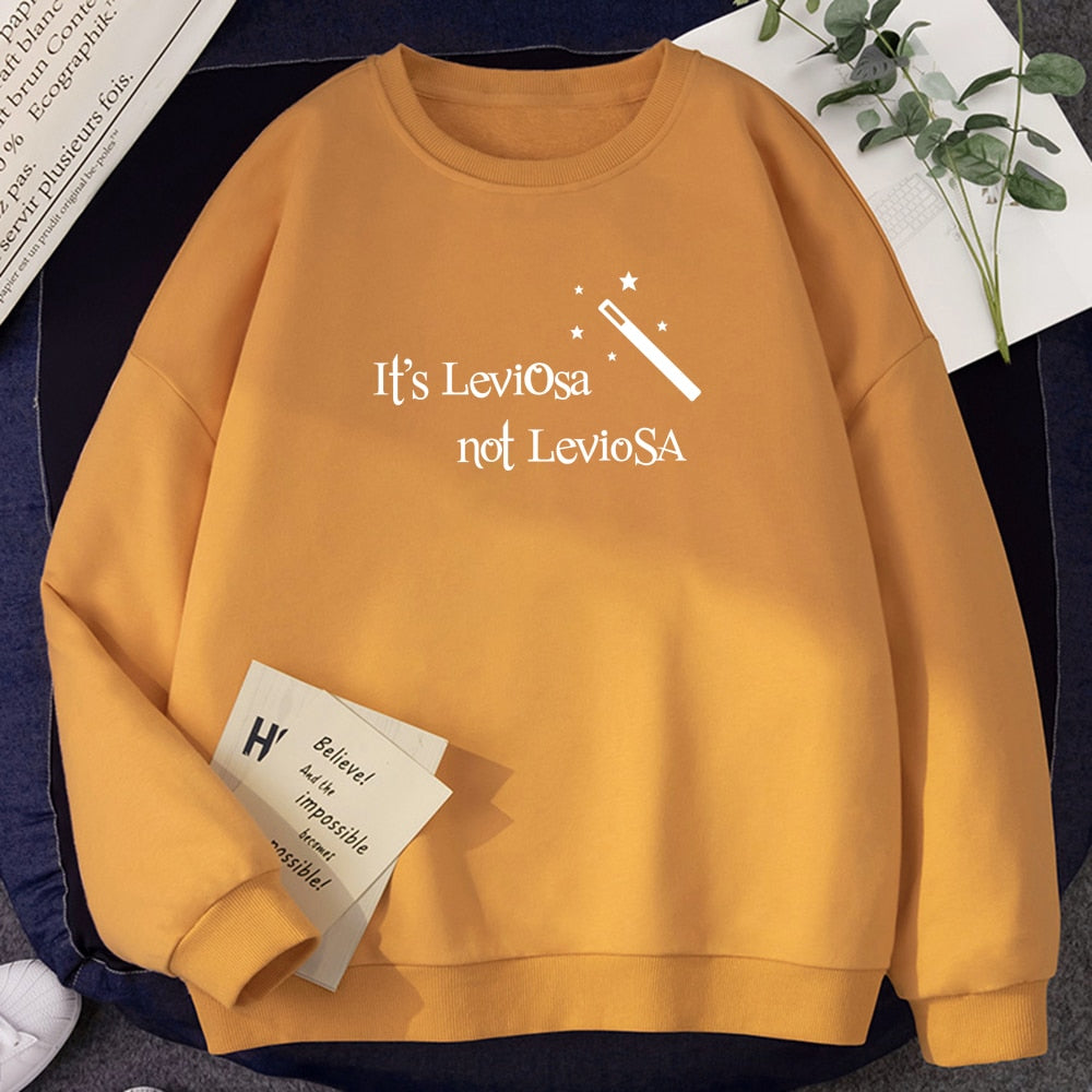 It's LevIOsa Not LevioSA Funny Sweatshirt