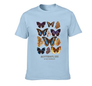 Different Color Butterfly T-Shirt