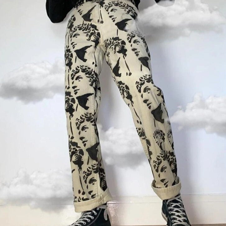 Statue Printed Pants