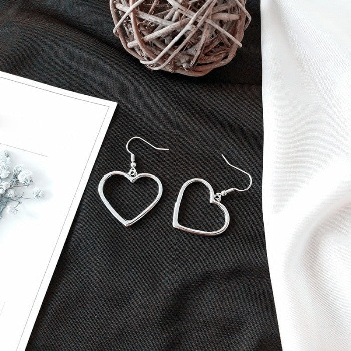 Heart Drop Lovely Earrings