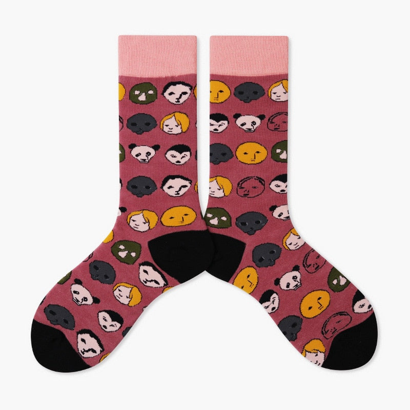 Colorful Cartoon Cotton Socks