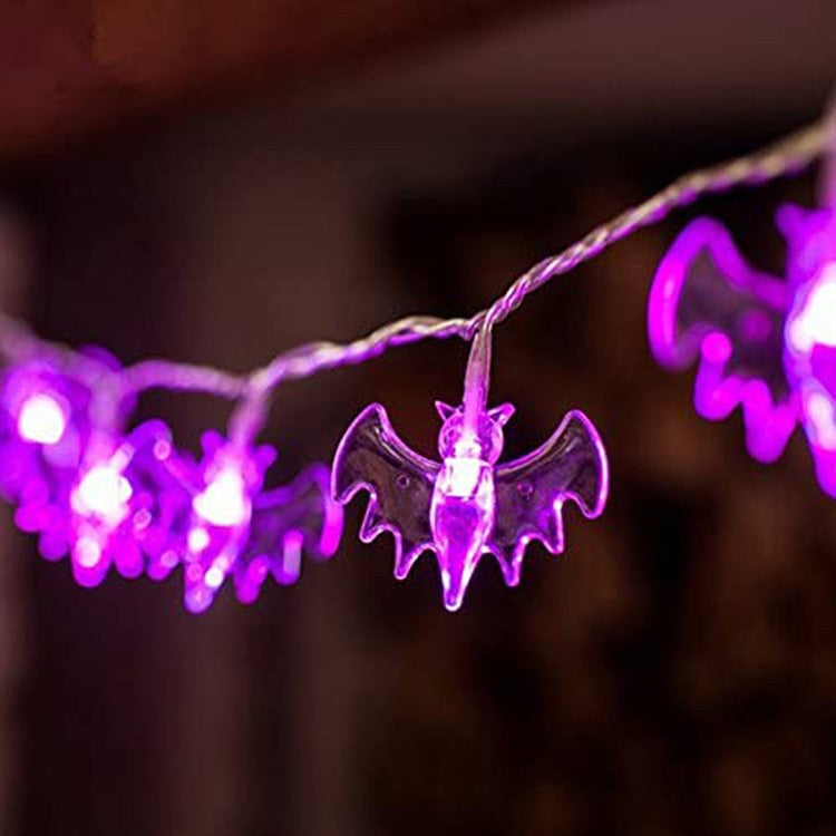 Halloween Led Light String Bat Pumpkin Ghost