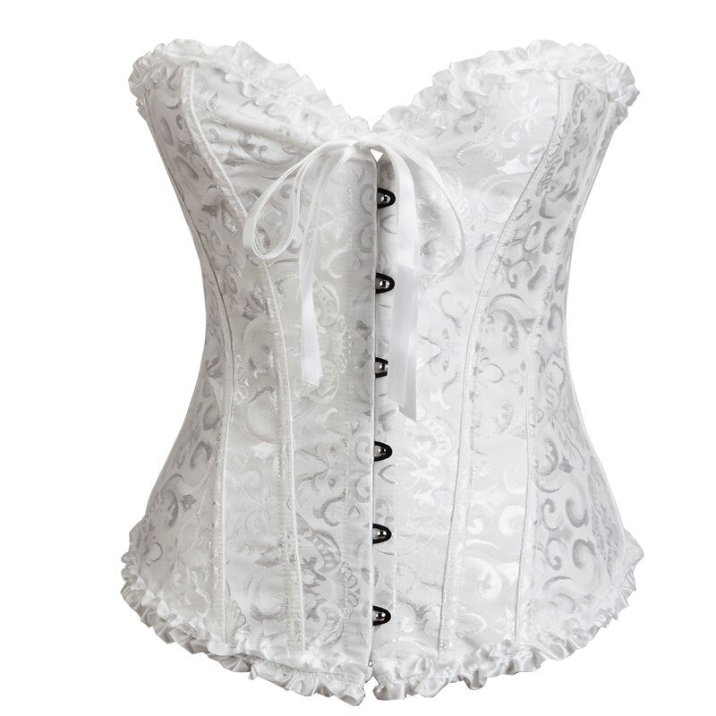 Belly Lace Up Bridal Corset