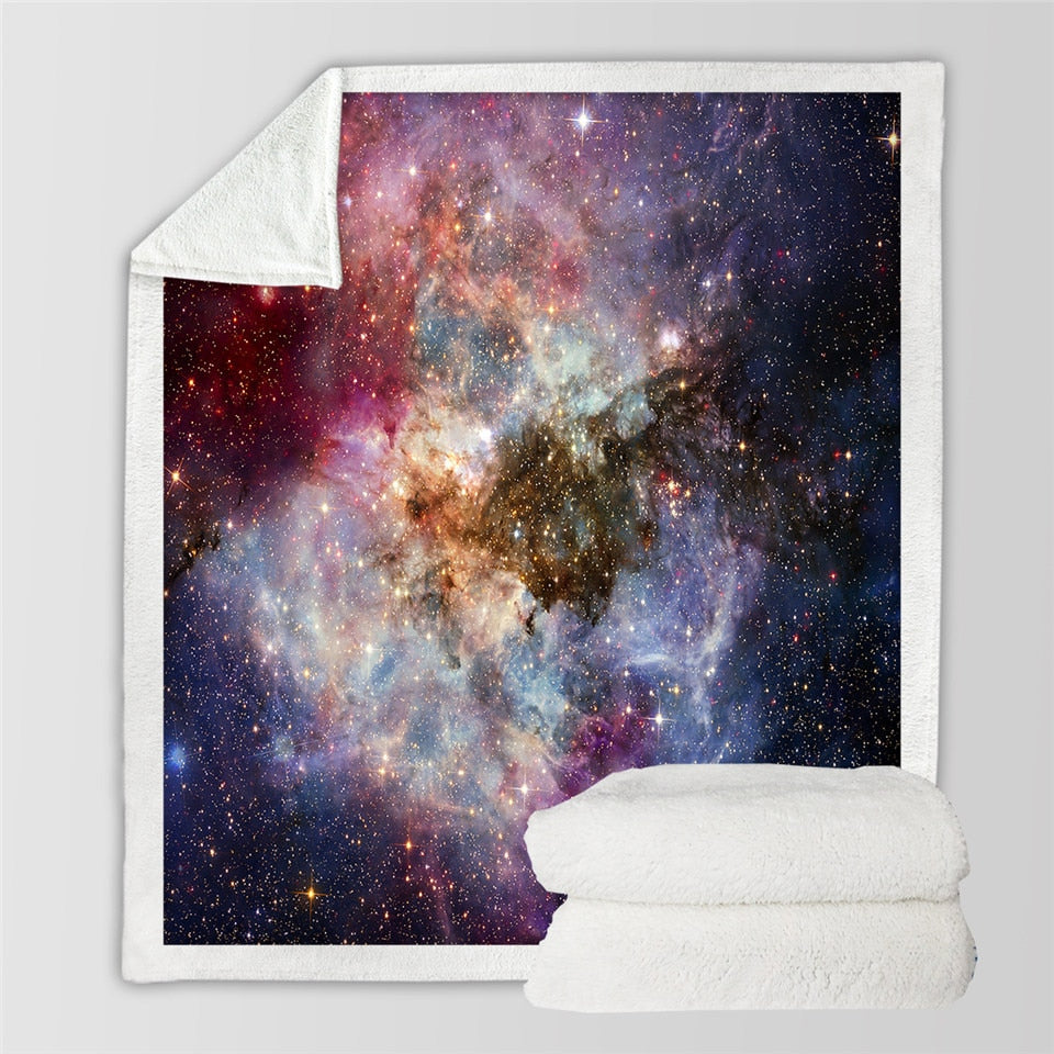 Stars and Milky Way Blanket