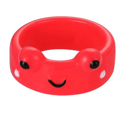 Happy Frog Plastic Ring