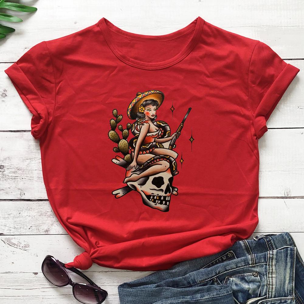 La Valiente Witches, Skulls Snake T-Shirt