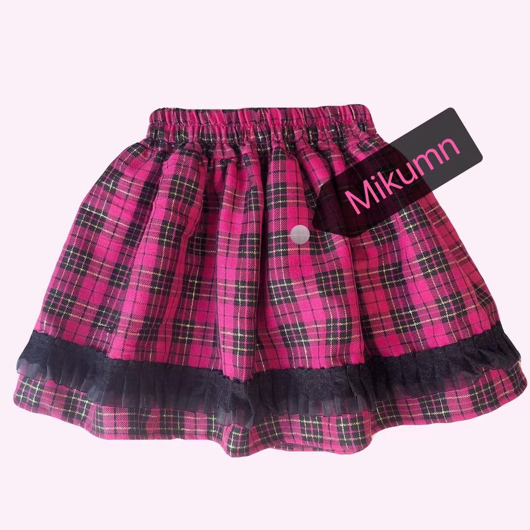 Harajuku Plaid Mini Skirts & Leg Cover