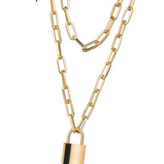 Punk Double Layer Necklace