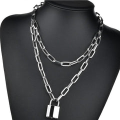 Punk Double Layer Necklace