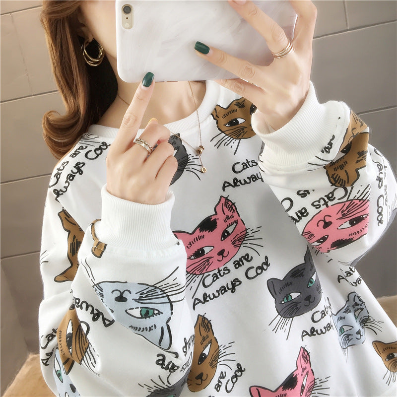 Cats are Always Cool  Sweatshirt