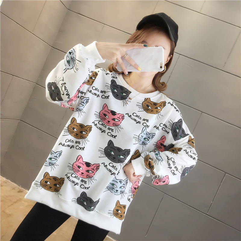 Cats are Always Cool  Sweatshirt