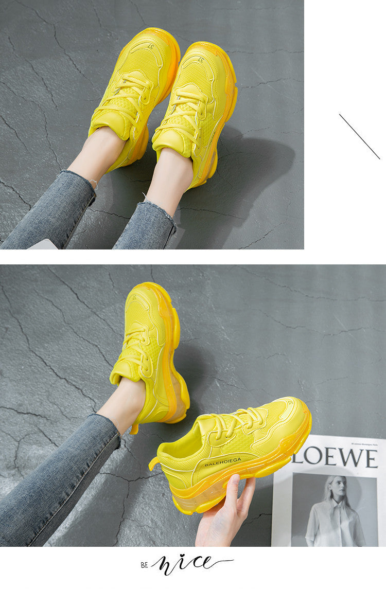 Aesthetic Colorful Mesh Shoes