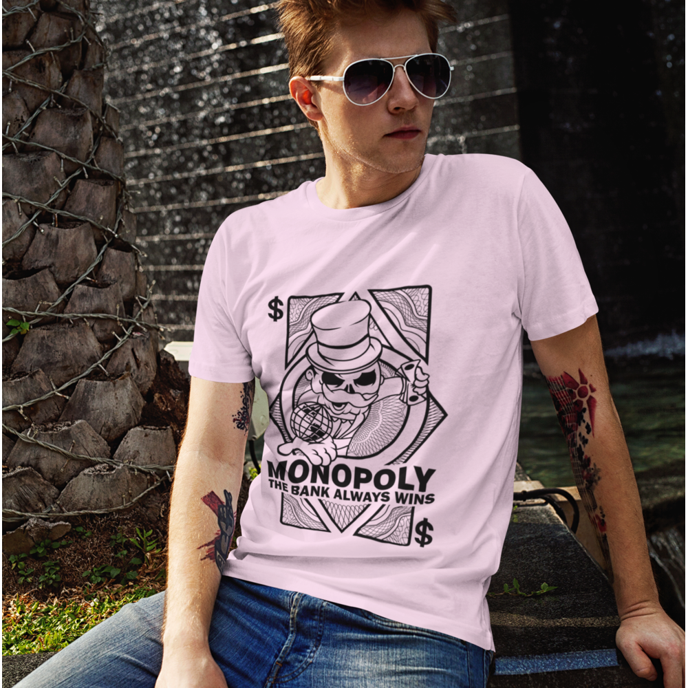 Monopoly The Bank Always Wins T-Shirt