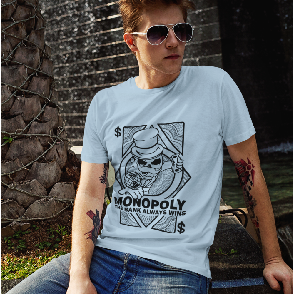 Monopoly The Bank Always Wins T-Shirt