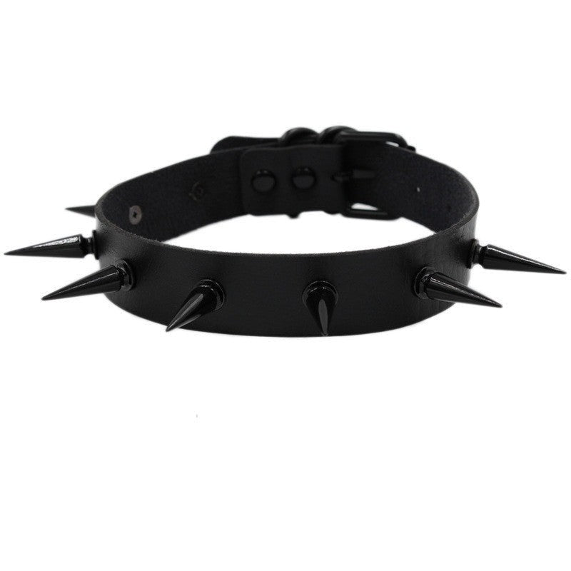 Punk Spike Goth Studded Collar