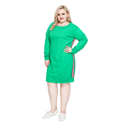 Plus Size Side Panel Dress