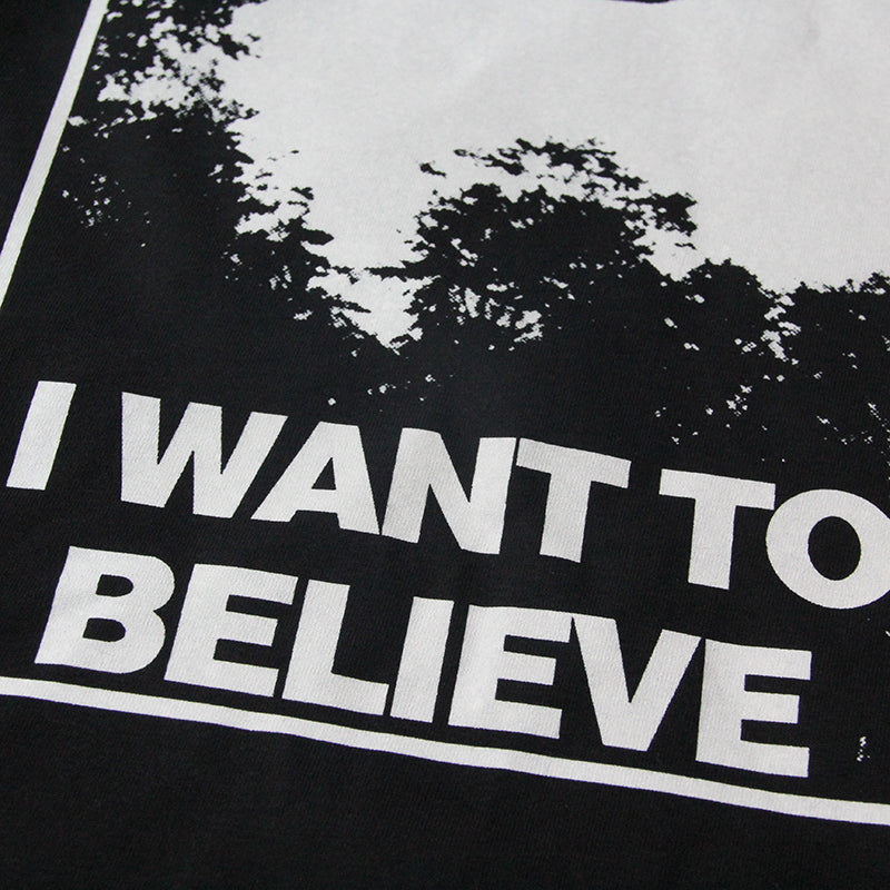 I Want to Believe Round Neck T-Shirt