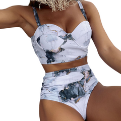 Hard Bag High Waist Bikini Swimsuit