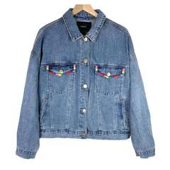 Embroidered Denim Jacket