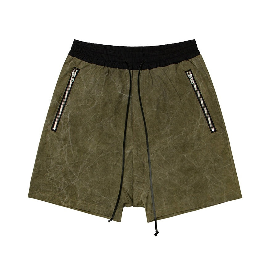 Army Green Shorts Pants