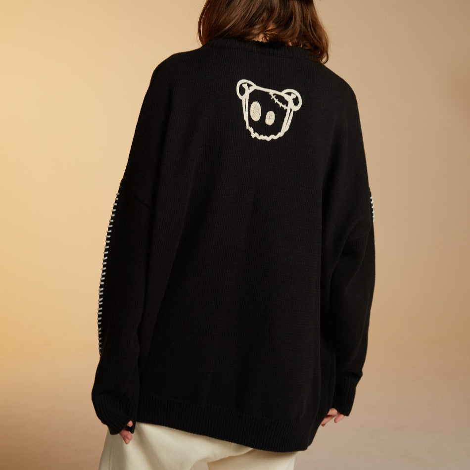 Ange Rous Bear Crew Neck Sweater