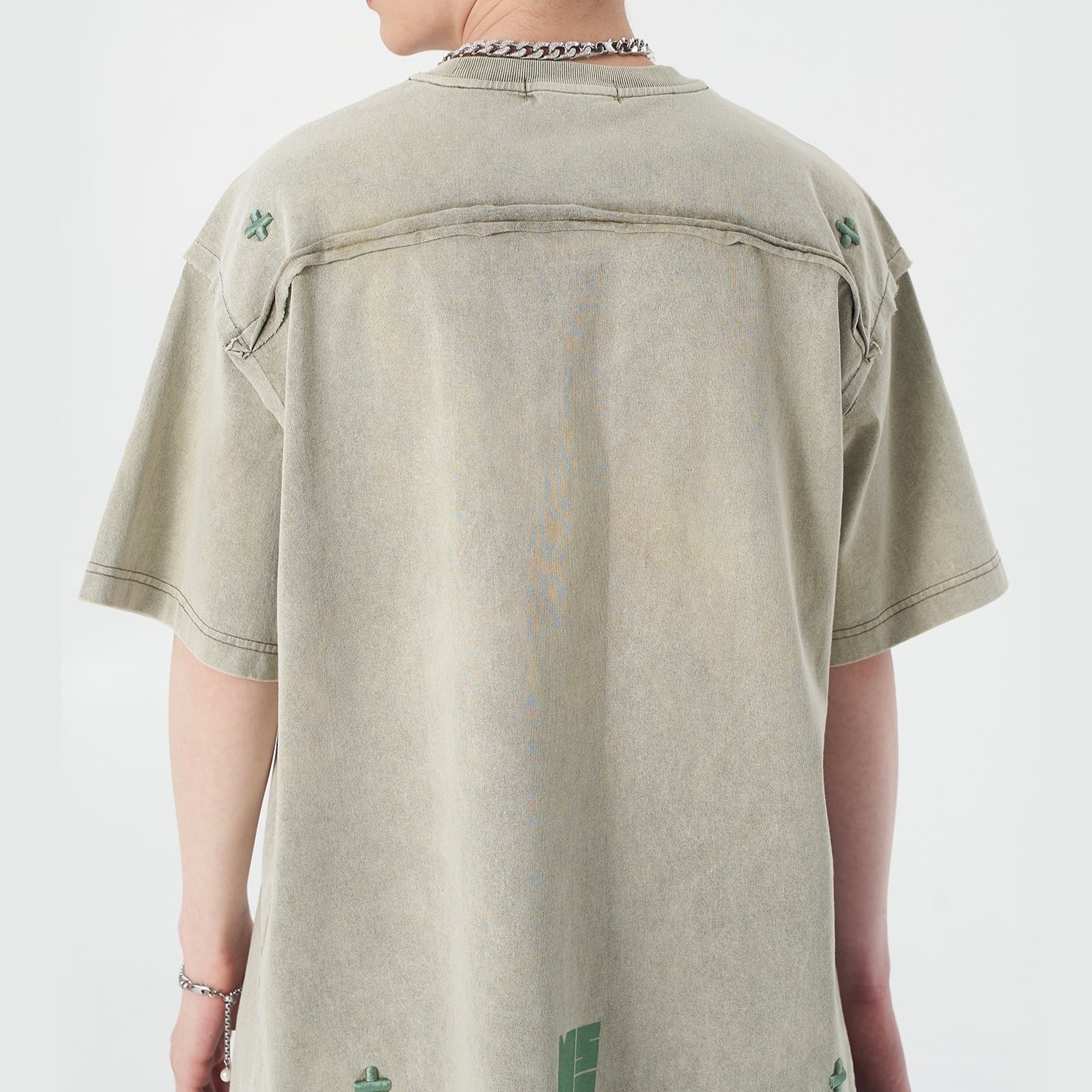 Oversized Inverted Seam T-shirt