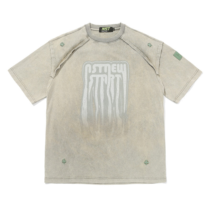 Oversized Inverted Seam T-shirt