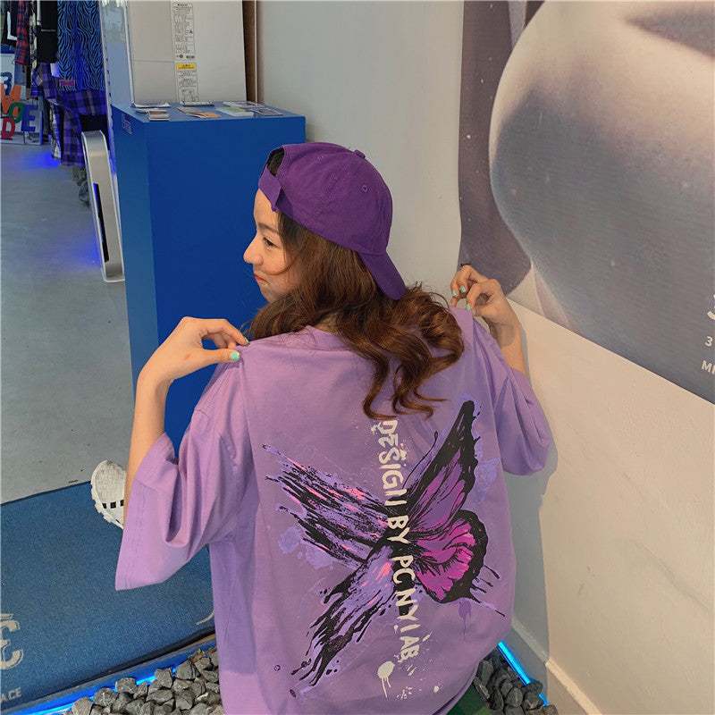 Butterfly Loose Oversize T-Shirt