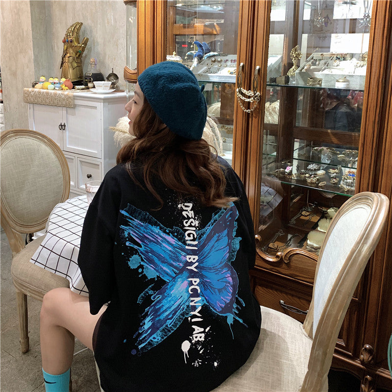 Butterfly Loose Oversize T-Shirt