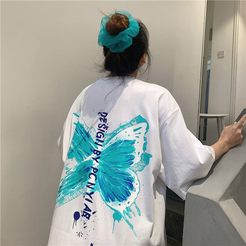 Butterfly Loose Oversize T-Shirt