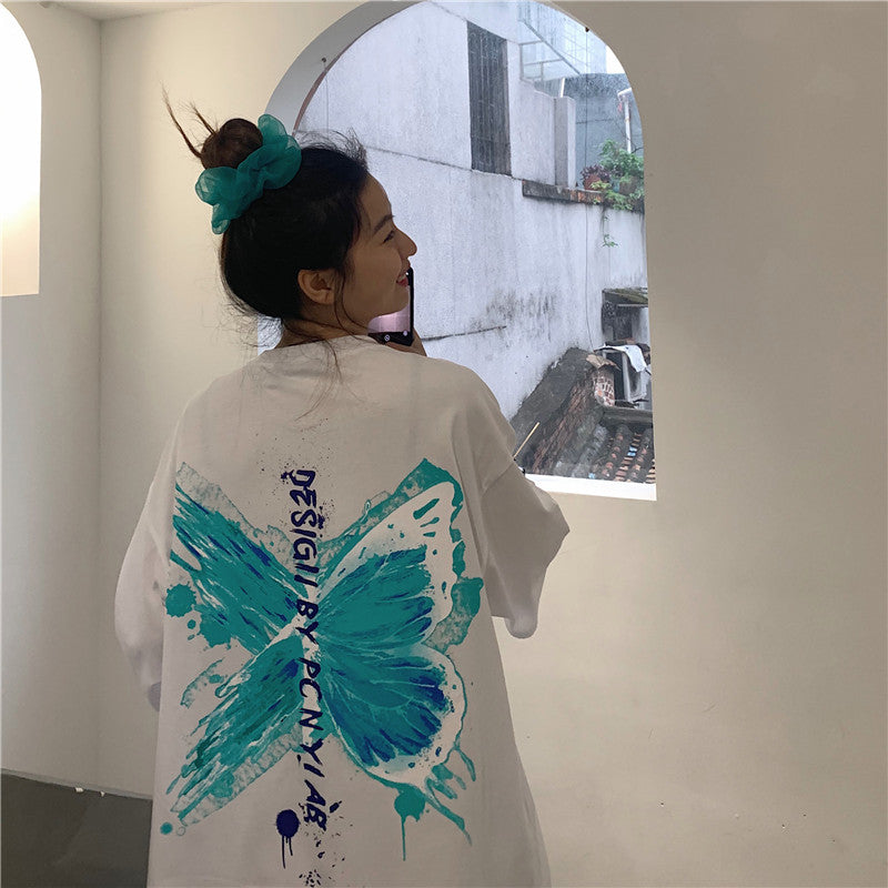 Butterfly Loose Oversize T-Shirt