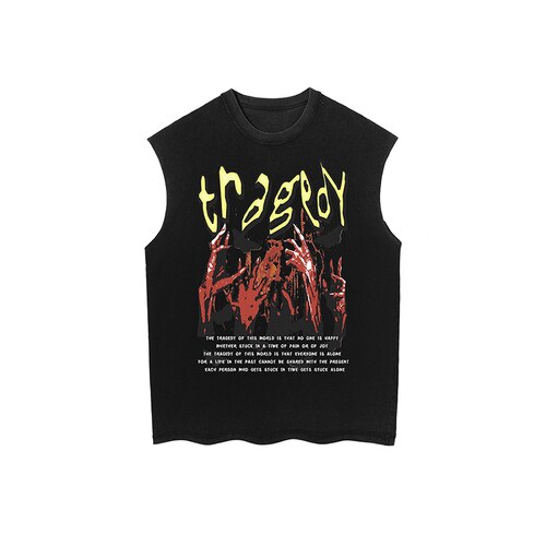 Demon Hands Sleeveless Urban Shirt