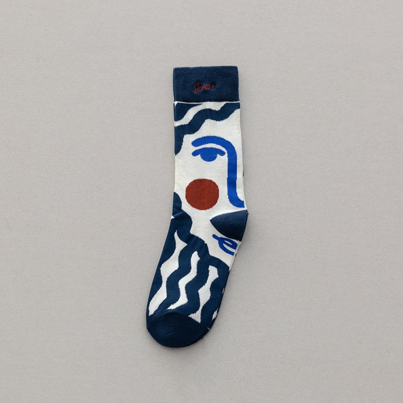 Personality tide socks