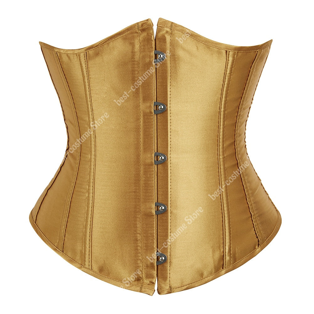 Steampunk Lace-up Underbust Corset